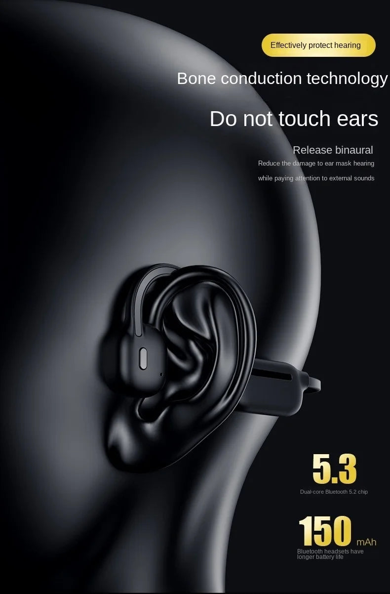 XIAOMI MIJIA Swimming Bone Conduction Earphones Bluetooth Wireless Hifi Headphone IPX8 Waterproof 32GB MP3 Player Mic Headset