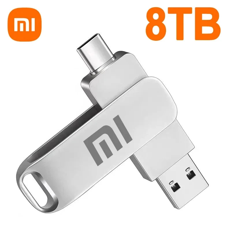 Xiaomi USB 3.2 16TB USB Flash Drive Memory Type-c 2-In-1 8TB 16TB OTG Pendrive 4TB High Speed Flash Disk 2TB For Computer Laptop