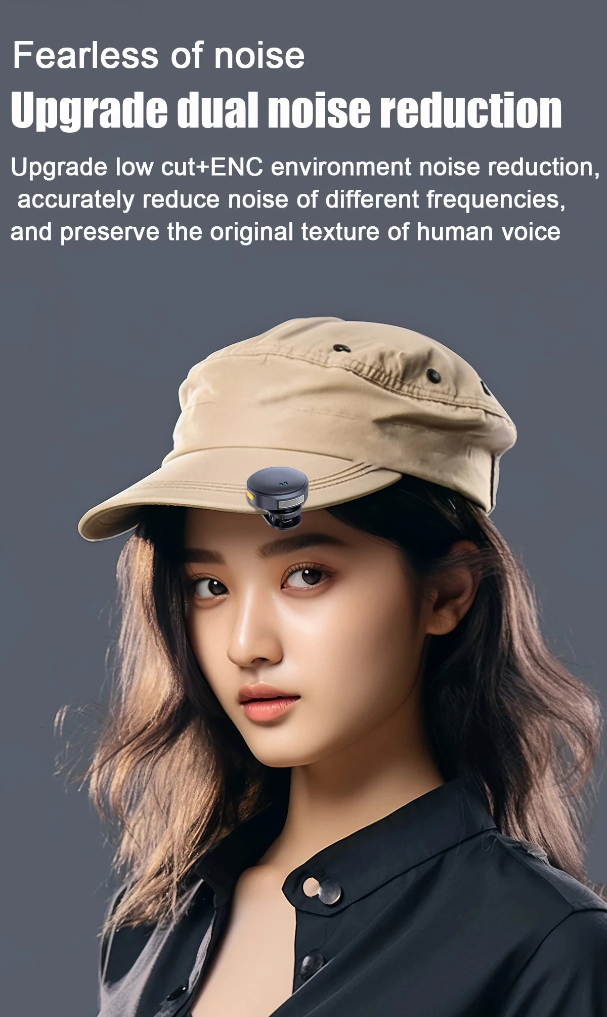 Xiaomi Lavalier Microphone Wireless Microphone Magnetic Suction Microphone With Charging Case For Video Recording Plug and Play