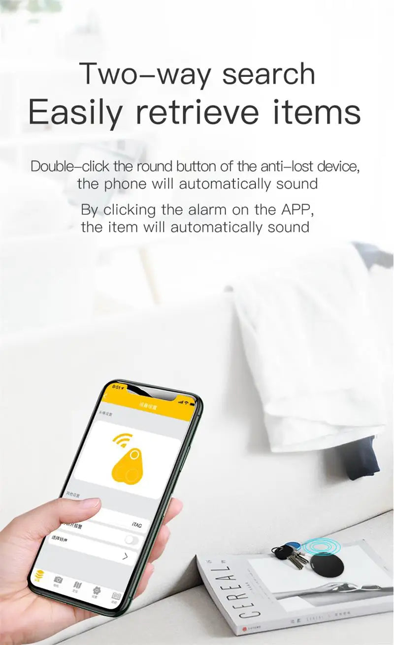 Xiaomi Mini GPS Tracker Bluetooth Anti-Lost Device Pet Kids Wallet Tracking IOS Android Smart Finder Locator Accessories 2025