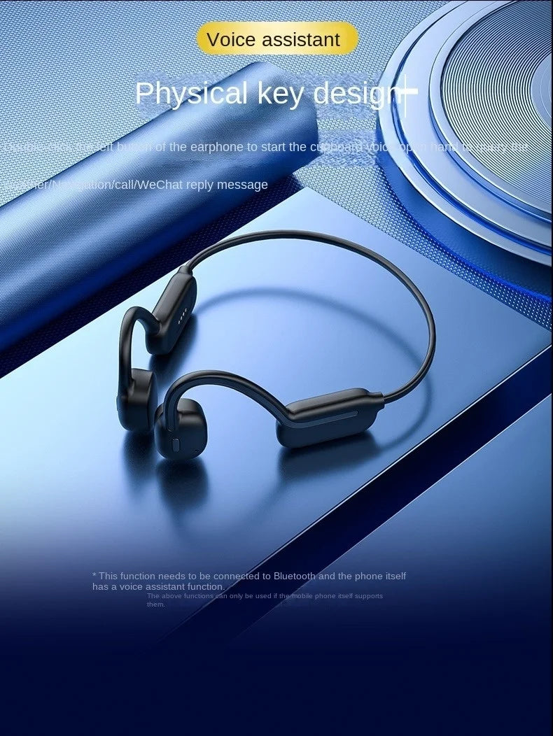 XIAOMI MIJIA Swimming Bone Conduction Earphones Bluetooth Wireless Hifi Headphone IPX8 Waterproof 32GB MP3 Player Mic Headset