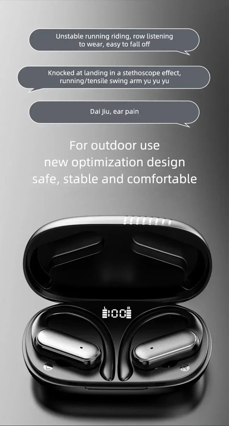 Xiaomi A520 Wireless Bluetooth 5.3 Earphones TWS Sports Earphones Touch HiFI Stereo Life Waterproof Ear Hanging Earphones