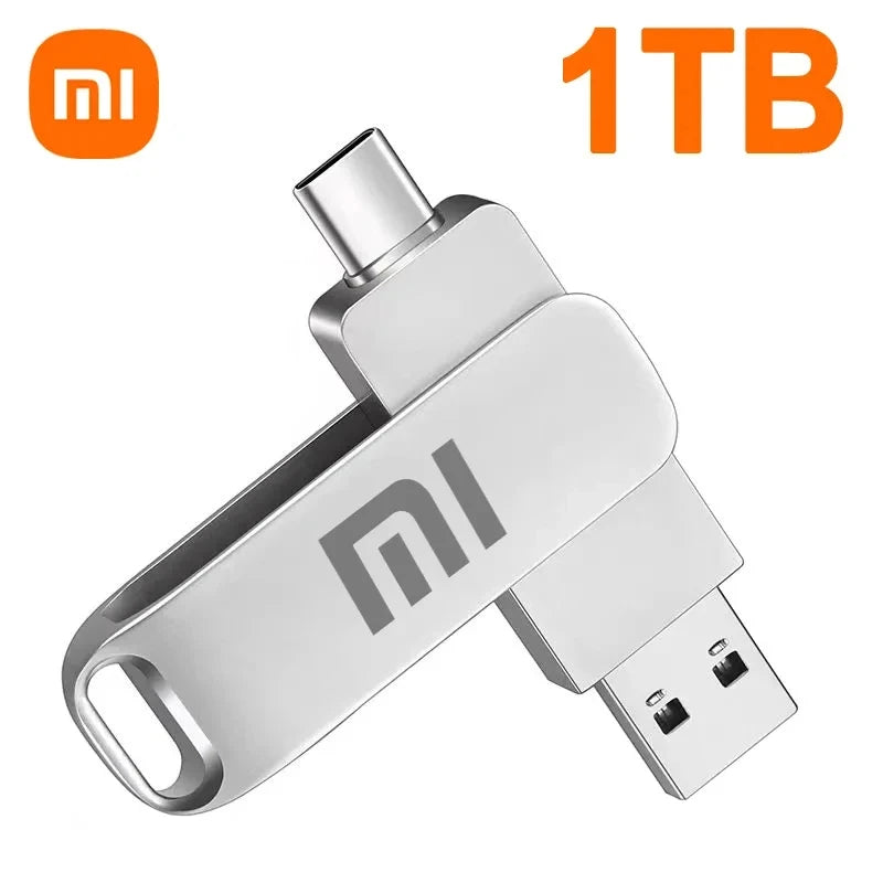 Xiaomi USB 3.2 16TB USB Flash Drive Memory Type-c 2-In-1 8TB 16TB OTG Pendrive 4TB High Speed Flash Disk 2TB For Computer Laptop