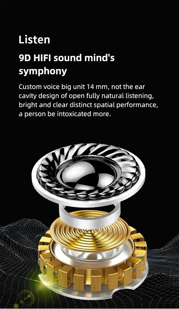 Xiaomi A520 Wireless Bluetooth 5.3 Earphones TWS Sports Earphones Touch HiFI Stereo Life Waterproof Ear Hanging Earphones