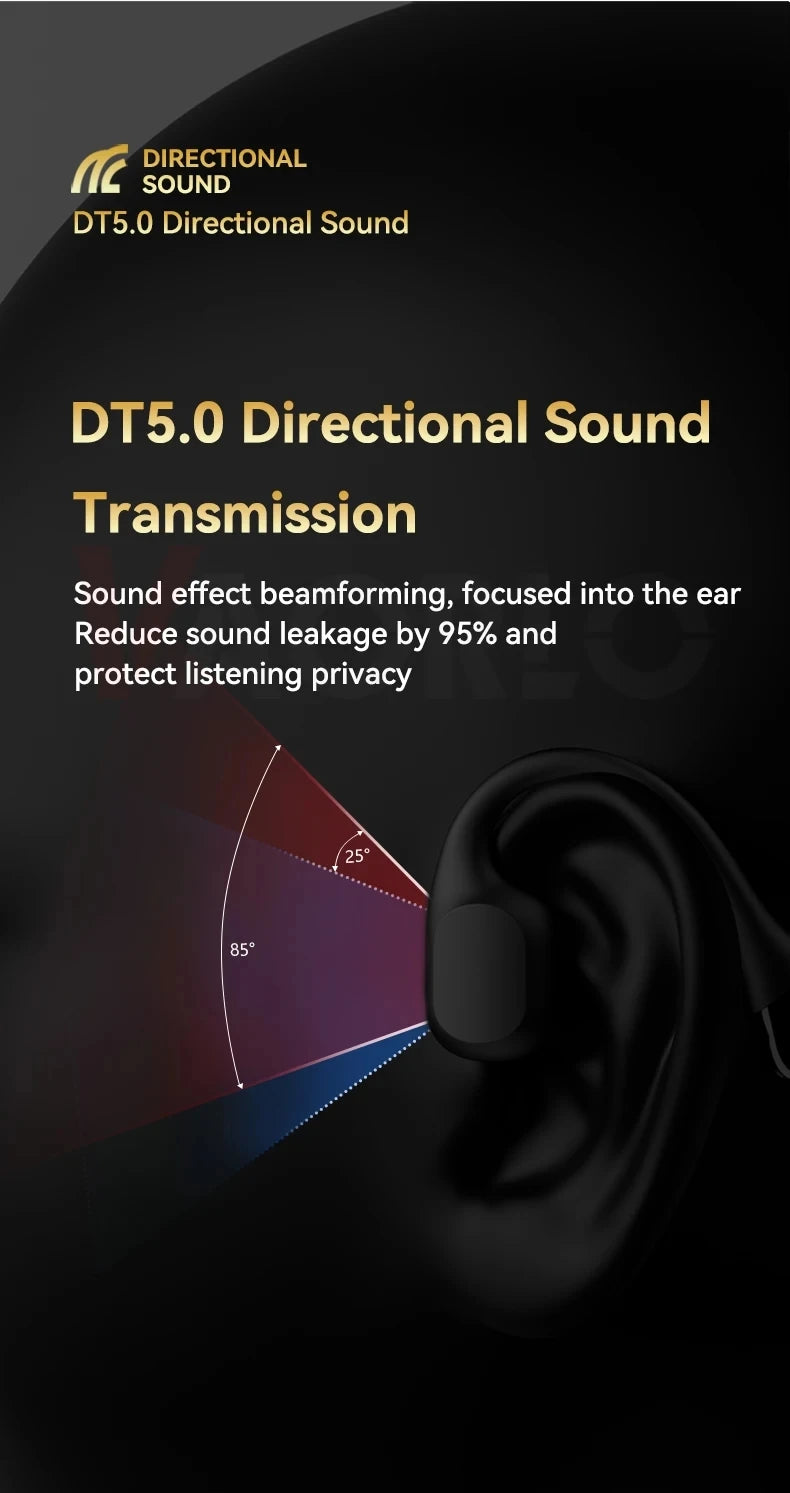 XIAOMI MIJIA Swimming Bone Conduction Earphones Bluetooth Wireless Hifi Headphone IPX8 Waterproof 32GB MP3 Player Mic Headset