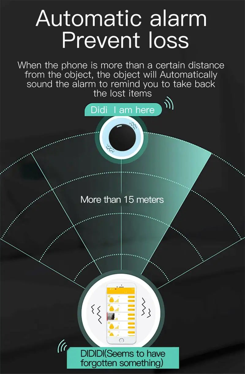 Xiaomi Mini GPS Tracker Bluetooth Anti-Lost Device Pet Kids Wallet Tracking IOS Android Smart Finder Locator Accessories 2025