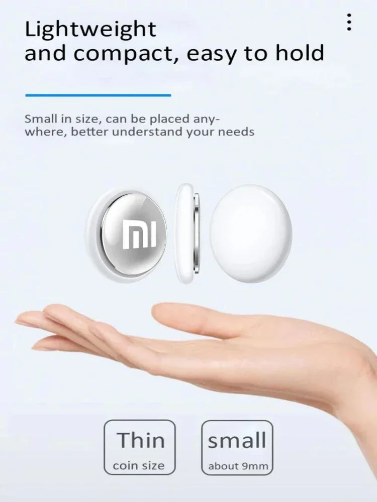 Xiaomi Mini Gps Tracker System FindMy App Air Tag Smart Bluetooth Locator Child Finder Bag Anti-Loss Pet Collar with Tracker NEW