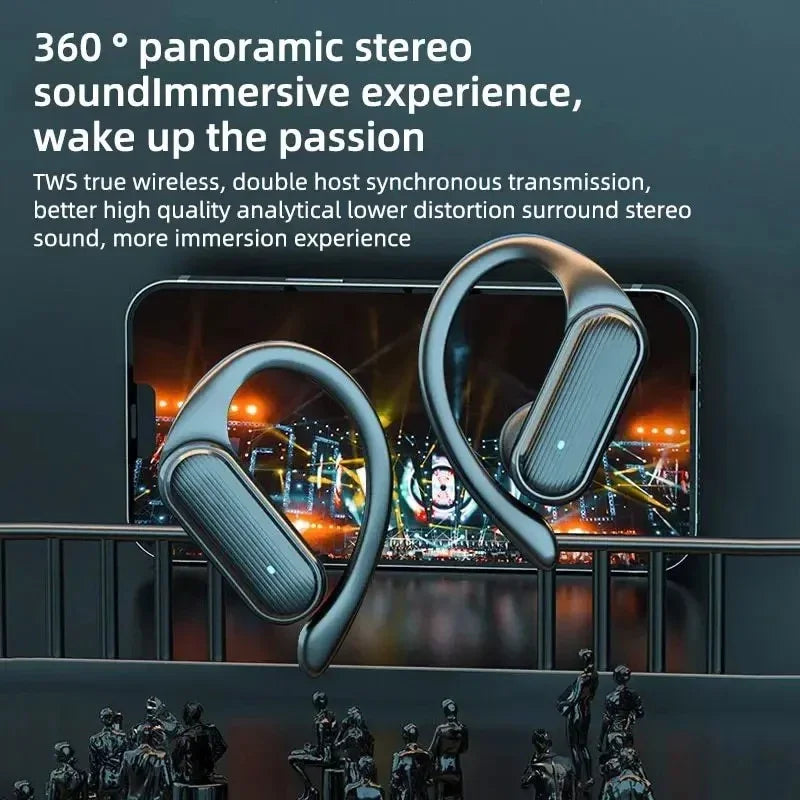 Xiaomi A520 Wireless Bluetooth 5.3 Earphones TWS Sports Earphones Touch HiFI Stereo Life Waterproof Ear Hanging Earphones
