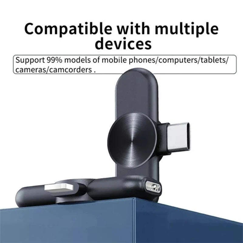 Xiaomi Wireless Lavalier Microphone Mini Portable Smart Noise Reduction Video Recording Microphone for iPhone Android Lapel Mic