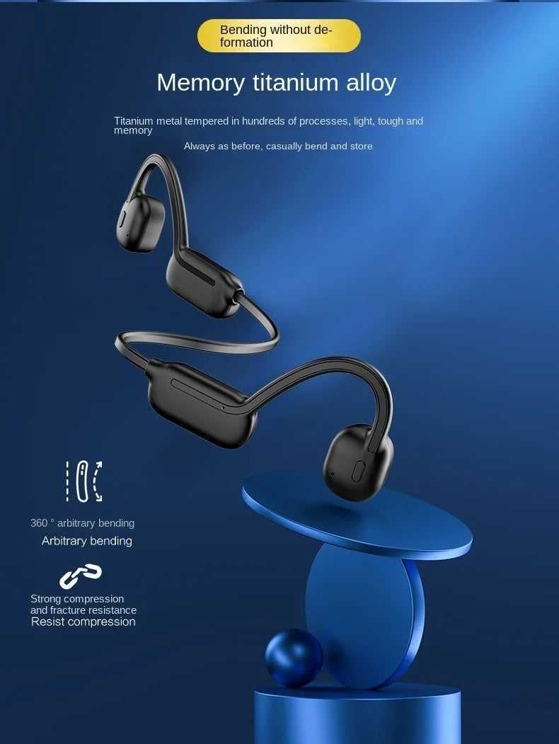 XIAOMI MIJIA Swimming Bone Conduction Earphones Bluetooth Wireless Hifi Headphone IPX8 Waterproof 32GB MP3 Player Mic Headset