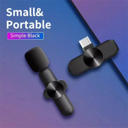 Xiaomi Wireless Lavalier Microphone Mini Portable Smart Noise Reduction Video Recording Microphone for iPhone Android Lapel Mic