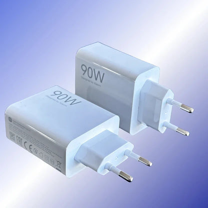 Xiaomi 90W Charger Fast Charge Quick USB 3.0 Type- C Charging Cable EU Charge Adapter For Redmi Note 13 Xiaomi 15 14 Ultra