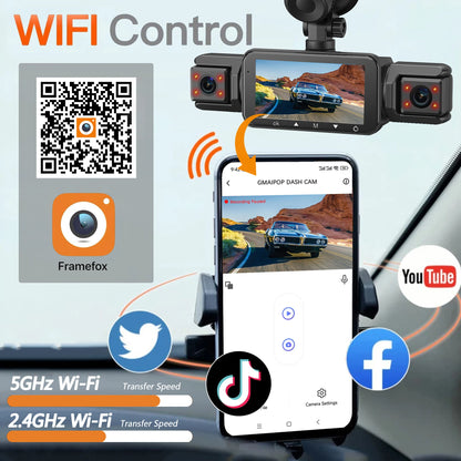 FHD 1080P Night Vision Dashcam