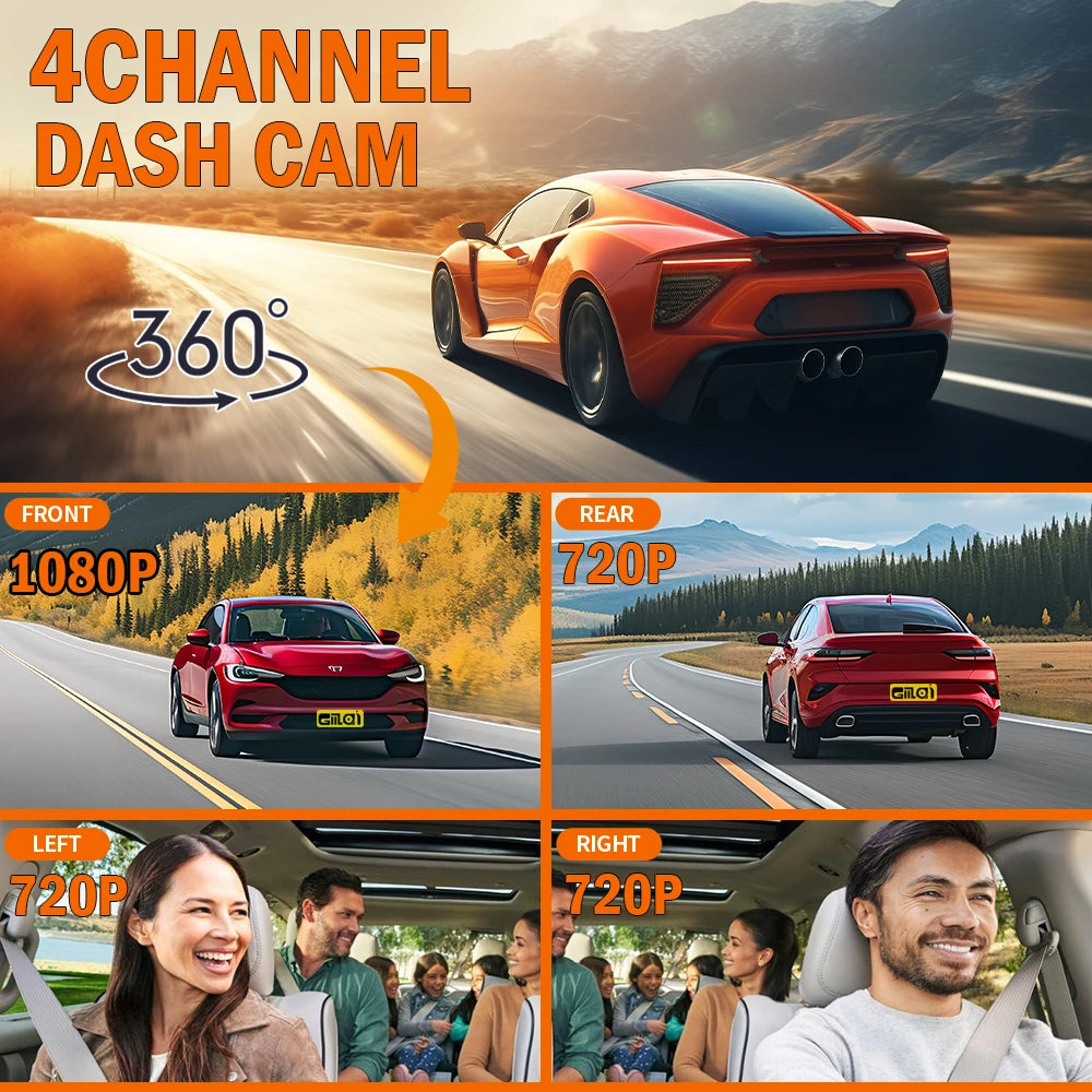 FHD 1080P Night Vision Dashcam