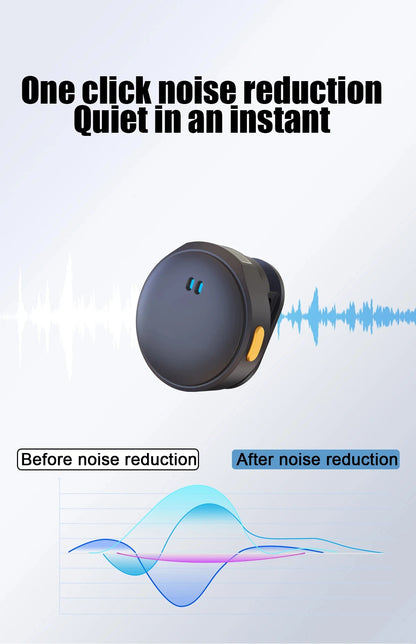 Xiaomi Lavalier Microphone Wireless Microphone Magnetic Suction Microphone With Charging Case For Video Recording Plug and Play