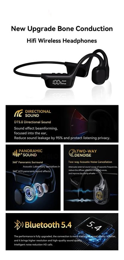 XIAOMI MIJIA Swimming Bone Conduction Earphones Bluetooth Wireless Hifi Headphone IPX8 Waterproof 32GB MP3 Player Mic Headset